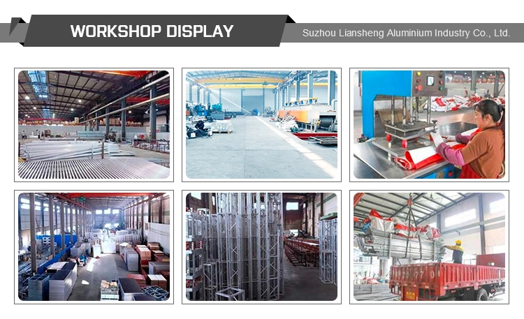 Yugto ng Kasal na Natitiklop na Portable Glass Aluminum