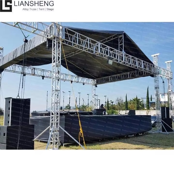 Size Support Customization High Load-Bearing Aluminum Alloy Spigot Truss SystemPara sa Music Concert