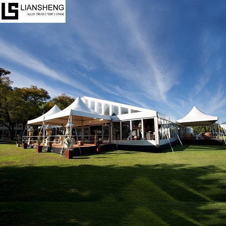 200 300 500 Upuan Marangyang Romantic Minimalist Aluminum Alloy Espesyal na Disenyong Wedding Church Tent