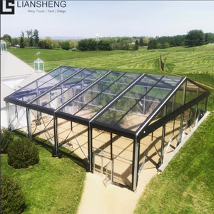 Presyo ng Pabrika Panlabas na Tent Kaganapan Business Tent High Reinforced Aluminum Alloy Structure Glass Wall Marquee Trade Show Tent