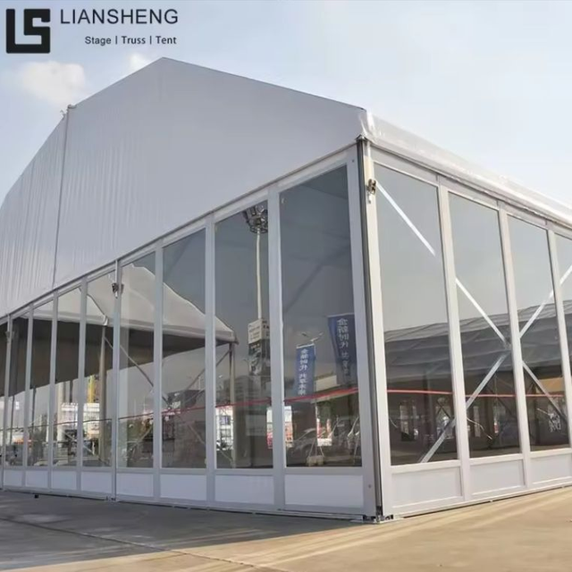 Matibay na Steel Aluminum Frame PVC Fabric TFS Sports Hall Marquee Tent para sa Pribadong Eroplano