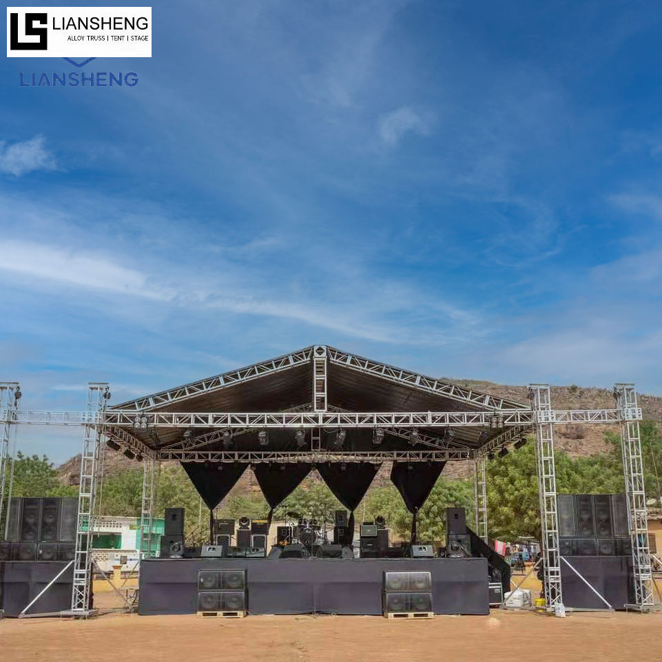 Outdoor Aluminum Alloy Concert Truss Manufacturer Display Stage Roof Truss Supplier