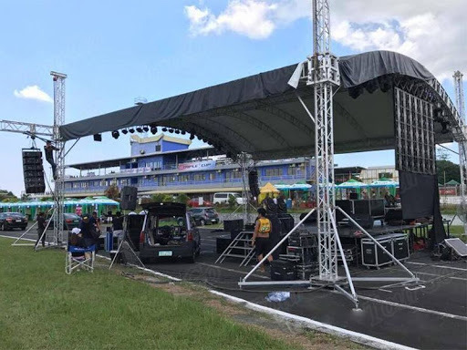 Mga Ilaw at Speaker Lifting Tower Truss System