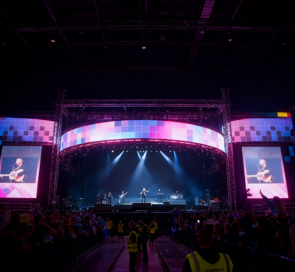 20m × 40m Malaking Concert Stage Aluminum Truss System