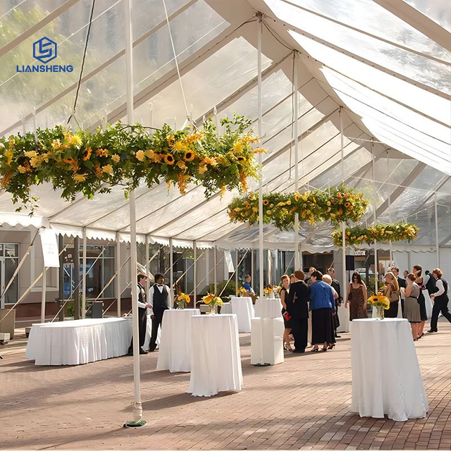 Liansheng · Star Dome Pavilion | Panoramic Transparent Wedding Tent (15m x 25m Custom Made)