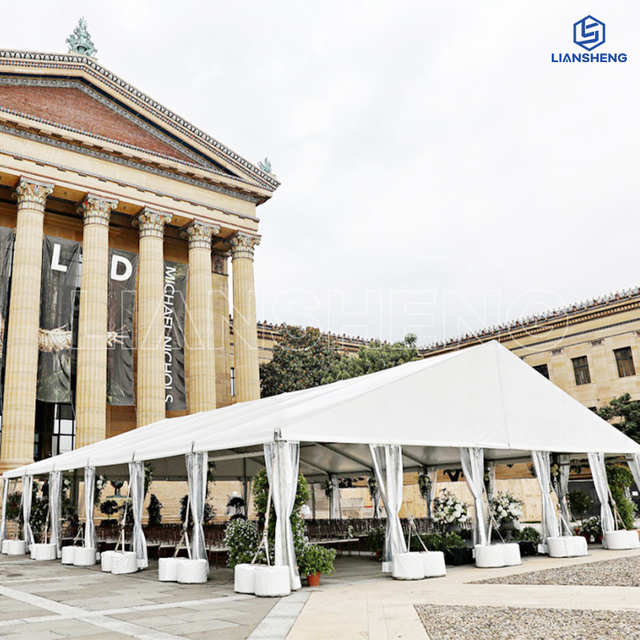 Malaking Aluminum 40mx60m Wedding Tent Layout para sa High Class na Event