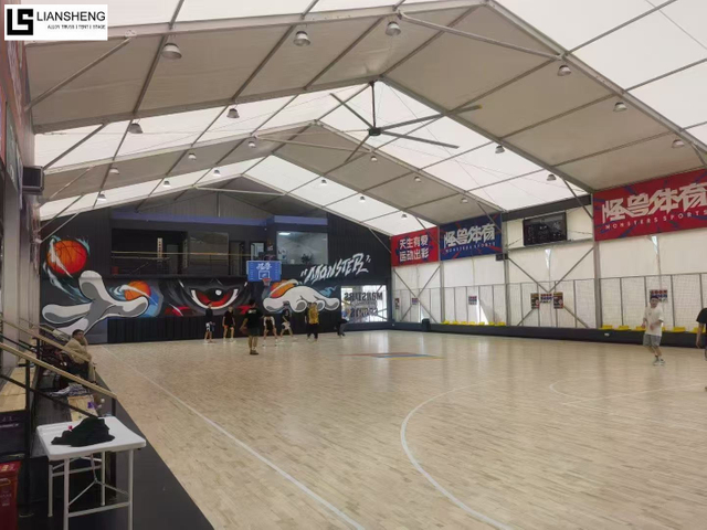 Aluminum Alloy Polygonal Sports Tent para sa Large-Scale Events, Stadium, Swimming Pool at Competitions