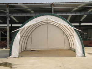 Aluminum Industrial Big Dome Storage Tent na Ibinebenta Tagagawa ng Heavy Duty Warehouse Tent 