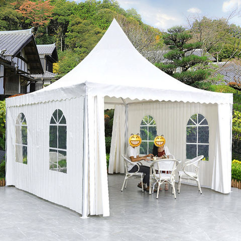Outdoor 5x5 Sport Pagoda Tent para sa mga Business Event at Wedding para sa Trade Show Tents