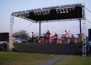 Aluminum Truss Display System Custom DJ Lights Spigot Truss OEM