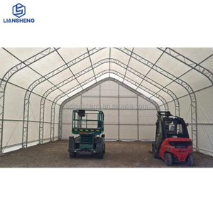 Factory Temporary Wholesale Double Truss Steel Industrial Warehouse Storage Building Tent