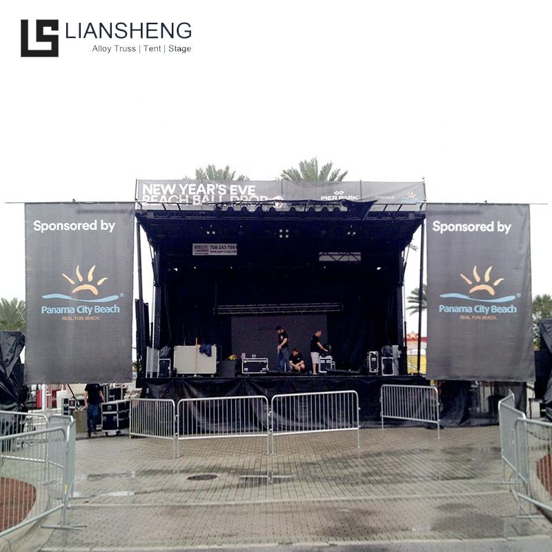 Outdoor Stage Truss System Heavy-Duty Aluminum Stage Frame para sa Mga Event