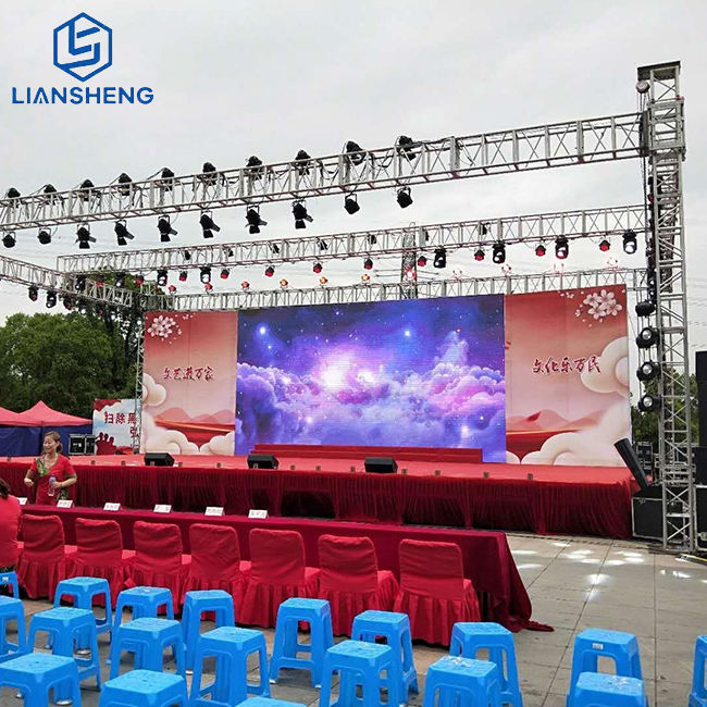 Aluminum Hanging System Truss Lifting Tower System Stage ng Event Stage ng Aluminum Alloy Lighting Sounder Speaker Truss