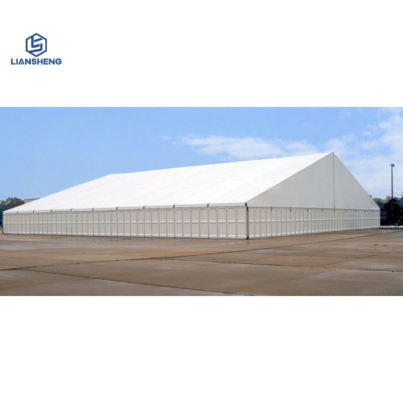 Pakyawan Mas Malaking Puting PVC Tent Aluminum Frame Marquees Warehouse Tent