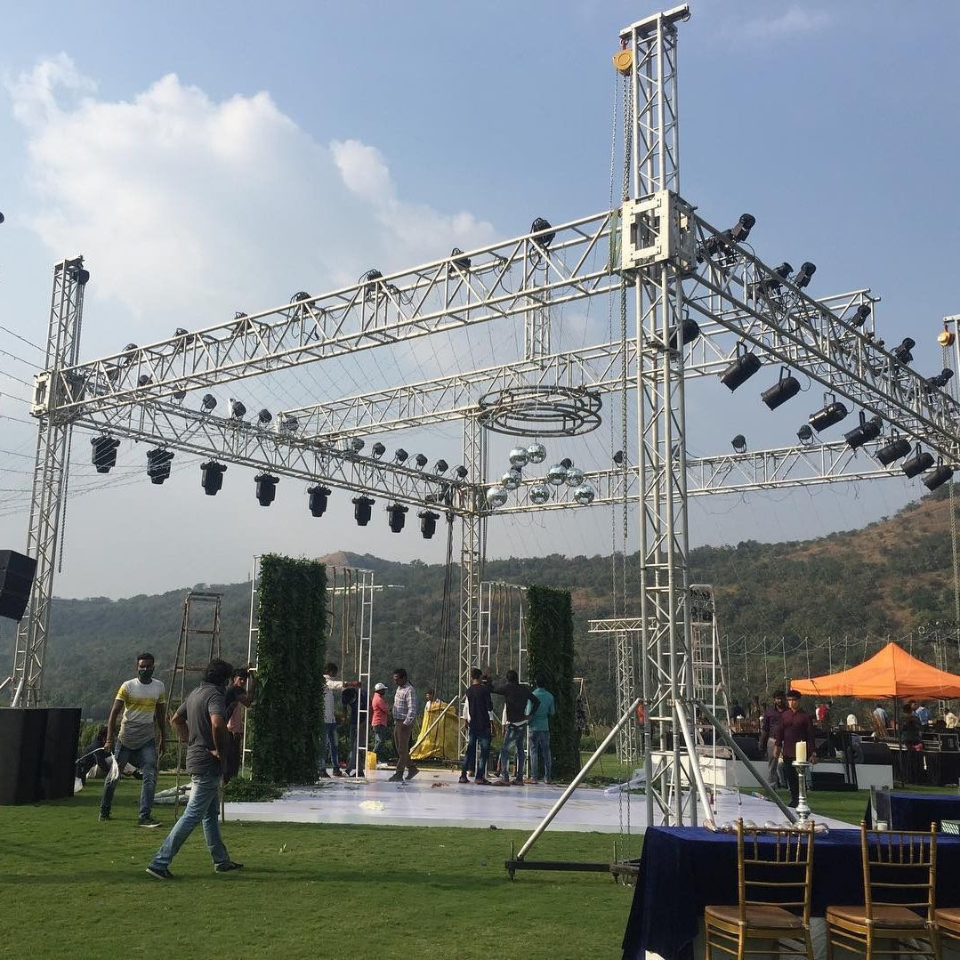 Aluminum Spigot Truss Stage Lighting Live Show Stage Truss Display para sa Benta