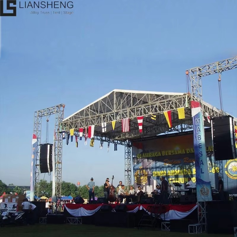 Liansheng · Serye ng Bagyo | 10m x 7m Professional Performance Grade Truss Stage System