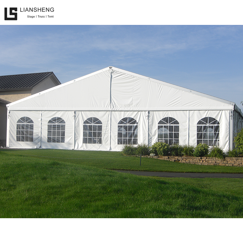 Luxury Windproof Tent Waterproof PVC Canopy Basketball Court Tent Aluminum Frame Permanenteng Istraktura Sports Tent