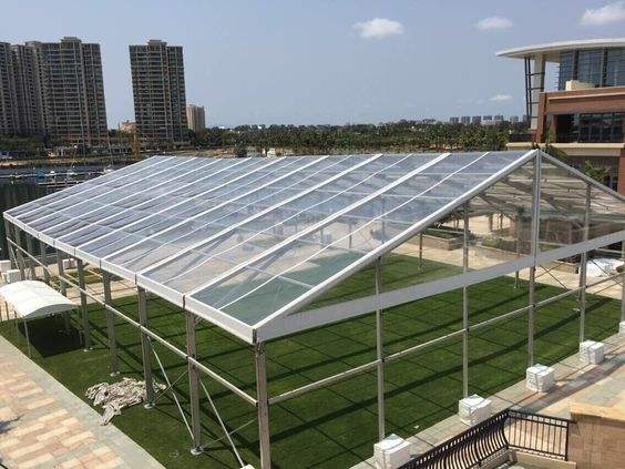 500 800 1000 Mga Tao Luxury Clear Roof Wedding Marquee Party Tents for Sale Transparent Tent for Wedding