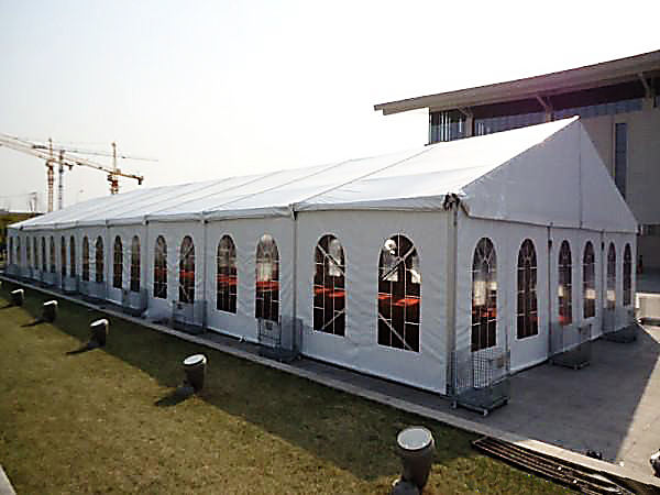 Outdoor Permanent Storage Tent Aluminum Structure Warehouse Tent Tent ng Exhibition ng Kaganapan sa Kasal