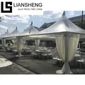 Matibay na Magaang Aluminum Pagoda Tent para sa Mga Panlabas na Event
