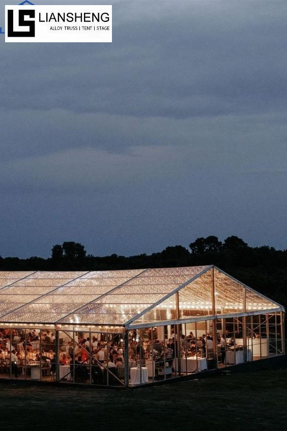 Malaking Transparent na Aluminum Frame Wedding Tent Manufacturer Marangyang Party Event Tent Supplier