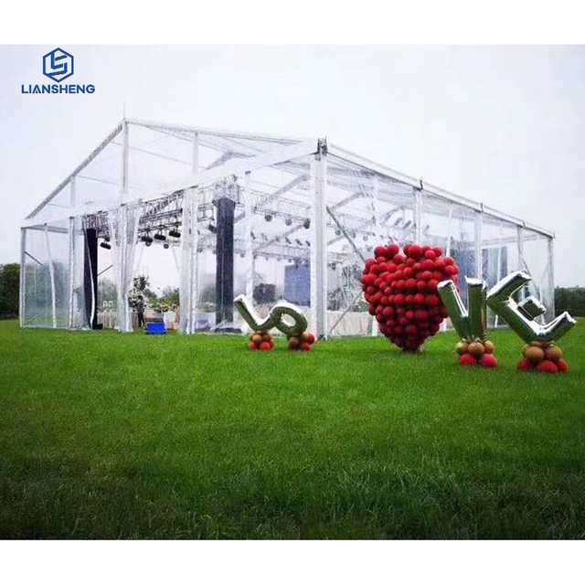 Heavy Duty 20x50m 500 1000 Searter Tent Marquee Big A Shaped Tent para sa Outdoor Events Party Wedding