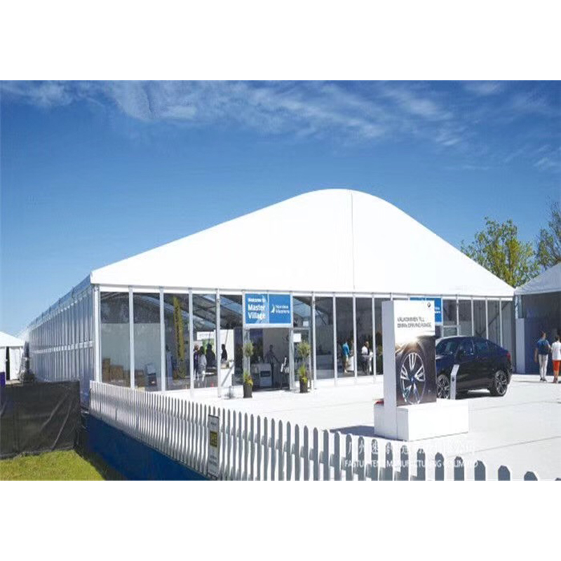 Top Quality Aluminum Frame Glass Wedding Party At Event Tent Para sa Mga Benta