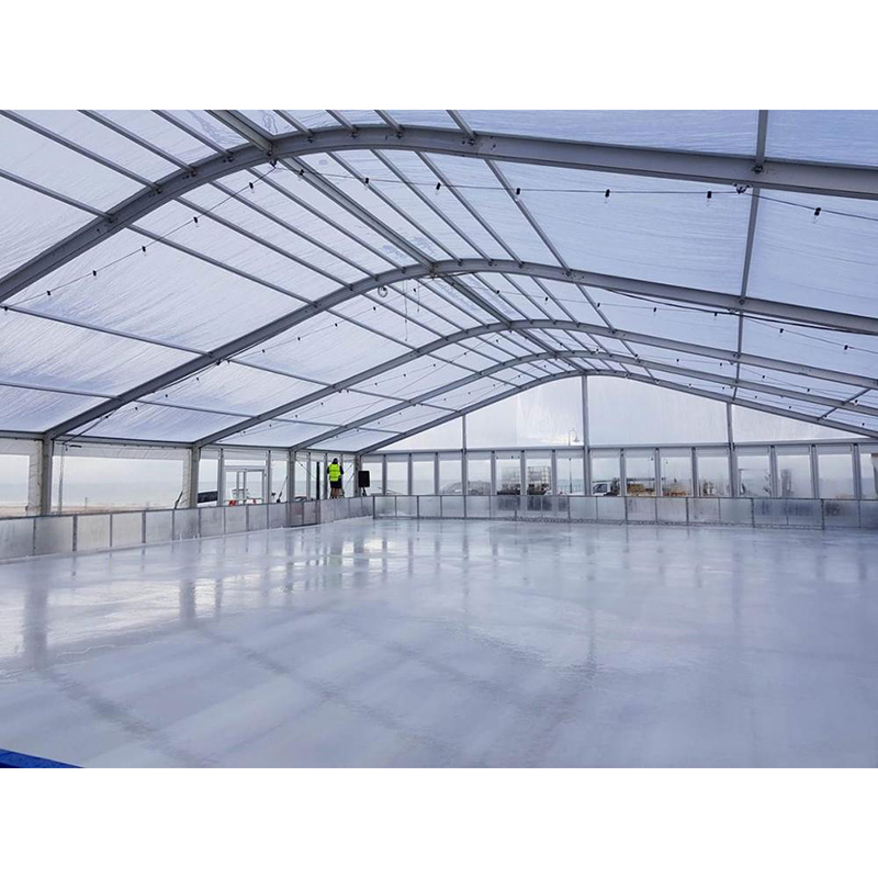 Insulated Panlabas na Temporary Warehouse tent Malaking Extra Workshop Sports Storage Hall Metal Prefabricated Aluminum Frame Industrial tent