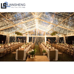 20 x 40 Panlabas na Aluminum Frame Transparent na Wedding Tent