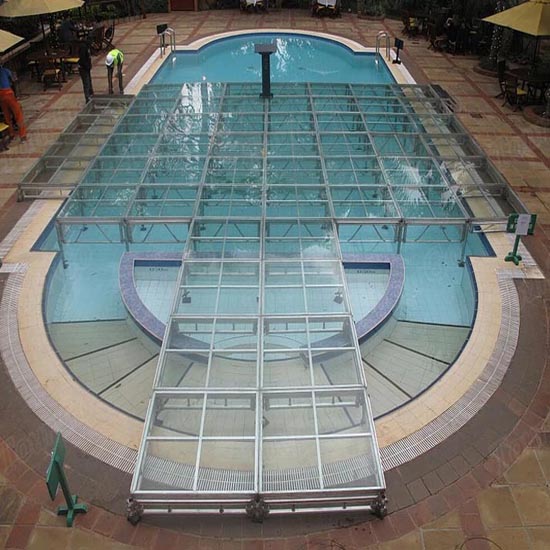 Yugto ng Kasal na Natitiklop na Portable Glass Aluminum