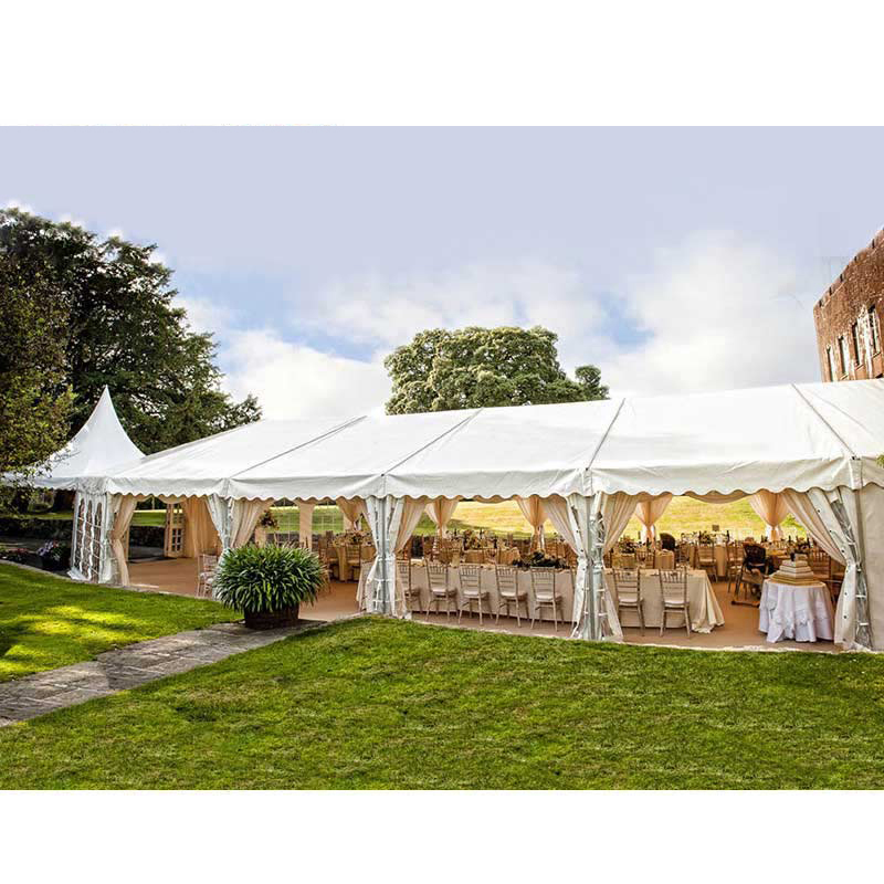 Mataas na Kalidad ng Romantic Wedding Activity Tent Outdoor Marquee Tent Transparent Wind-proof for Sale