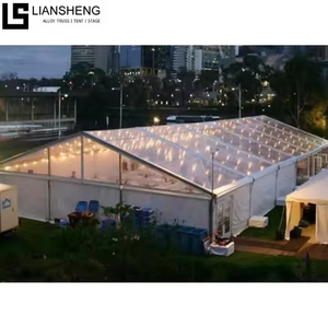 Aluminum Alloy Clear Cover Wedding Event Party Tent para sa 100 300 500 Tao