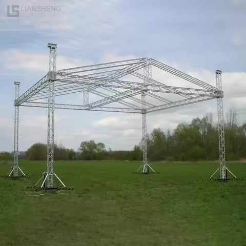 Size Support Customization High Load-Bearing Aluminum Alloy Spigot Truss SystemPara sa Music Concert