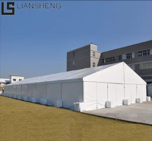 Heavy Duty Semi-circular Industrial Tent Manufacturer Aluminum Alloy Warehouse Tent for Sale