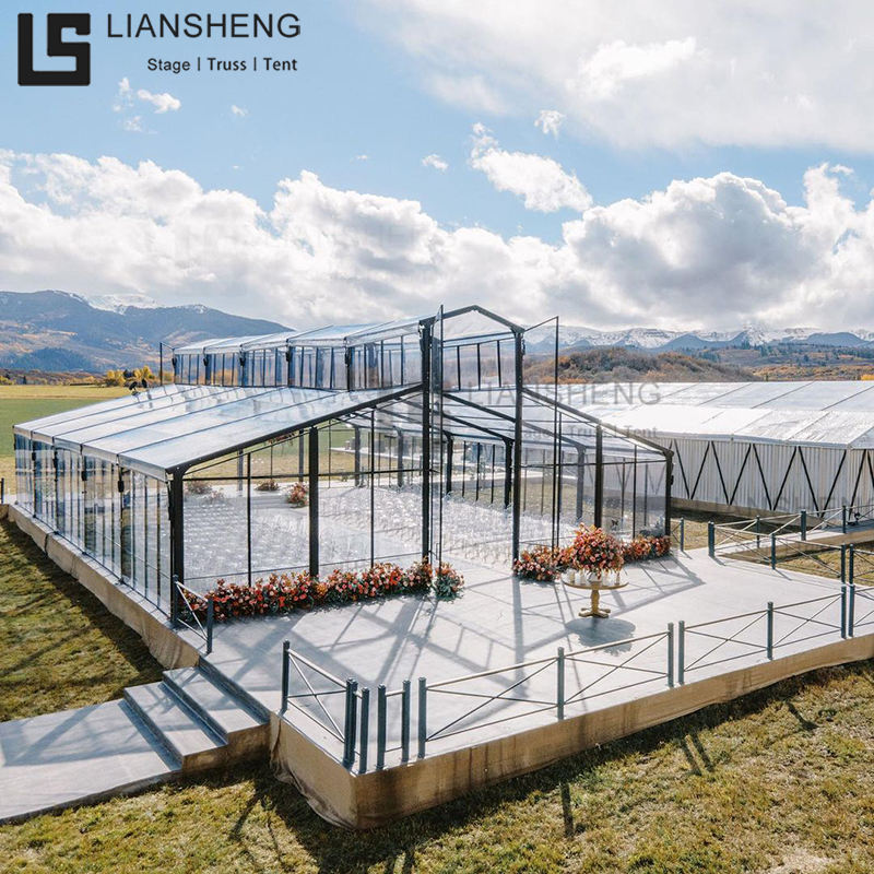 4 Season Luxury Outdoor Aluminum Frame Marques Wedding Party Atrium Orangery Event Tent