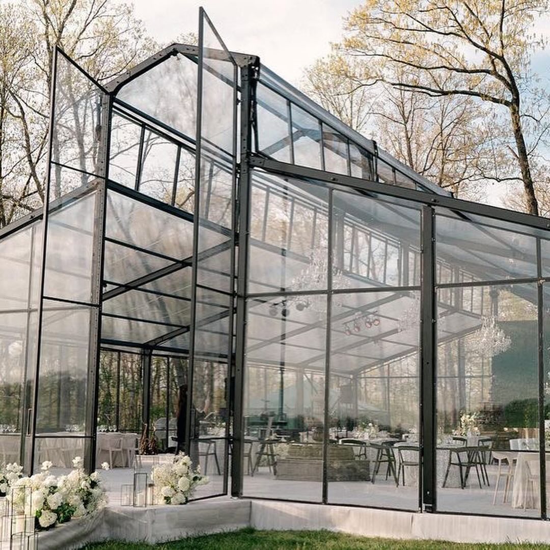 Top Quality Outdoor Wedding Party Tent Luxury Transparent Atrium Tent For Sale