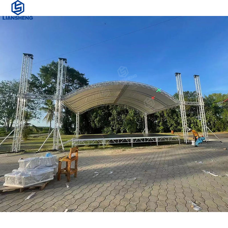 Na-customize na Lifting Truss Outdoor Concert Stage