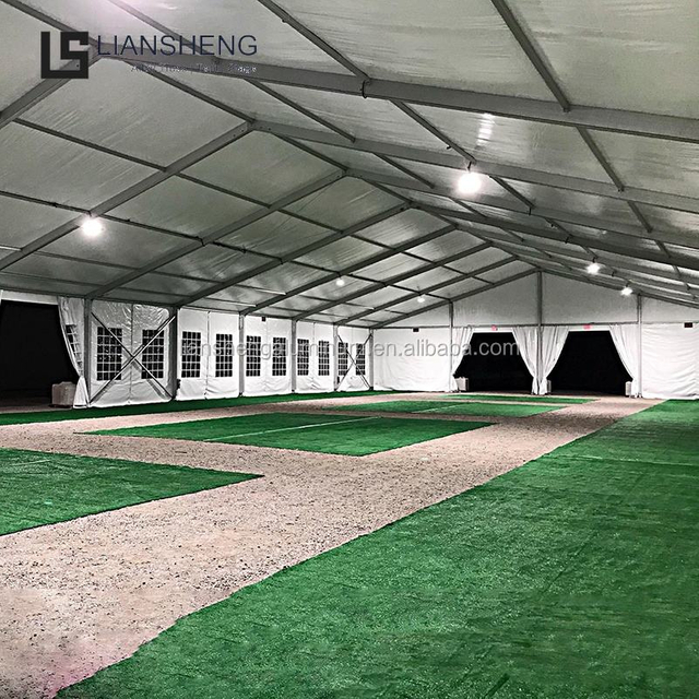  Panlabas na Aluminum Structure Warehouse Tent Manufacturer Malaking Waterproof Industrial Storage Tent For Sale