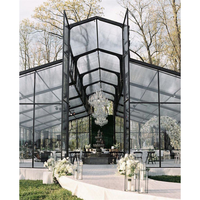 Elegant na ApexView Transparent PVC Marquee