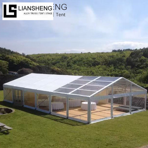 Malaking Transparent na Aluminum Frame Wedding Tent Manufacturer Marangyang Party Event Tent Supplier