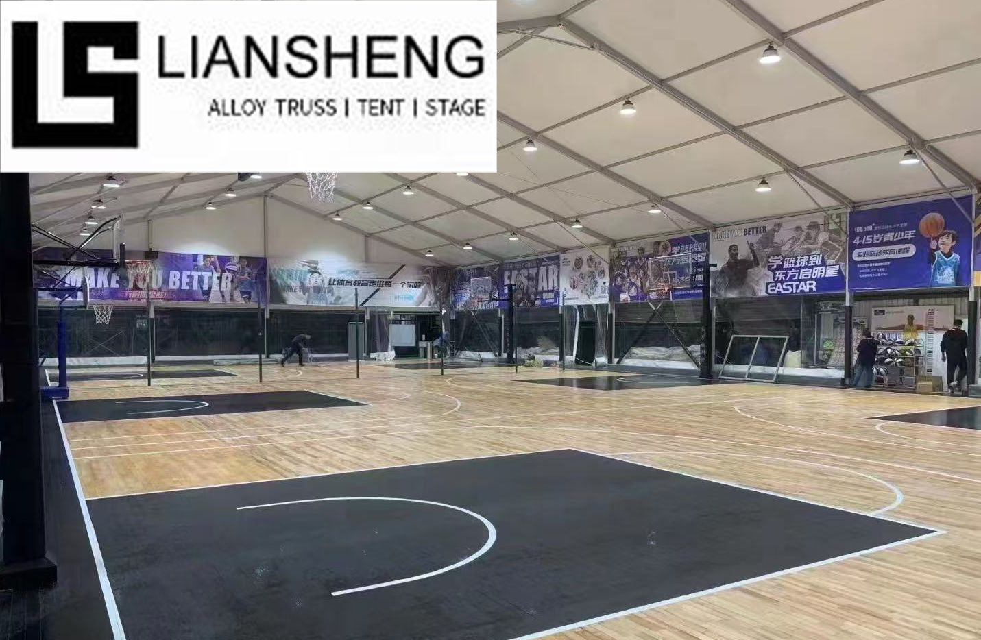 Super-large Sports Event Tents, Madaling I-set Up At Movable, na may High Customization Options, Angkop para sa Iba't ibang Aktibidad