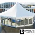 Matibay na Magaang Aluminum Pagoda Tent para sa Mga Panlabas na Event