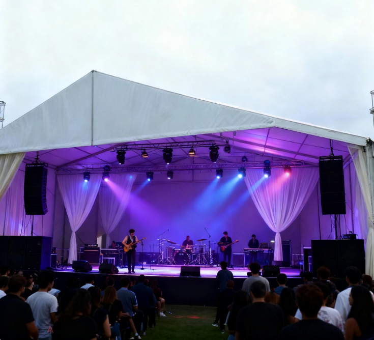 [Cloud Hall Series] 20×50m Exclusive Wedding Tent — Gumagamit ng Malambot na Liwanag Bilang Brush Para Maghabi ng Hindi Nababagabag na Romansa