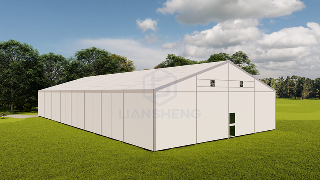 Liansheng 20mx30m Aluminum Frame Sports Tent Para sa Basketball Tent 