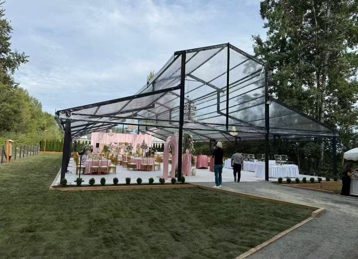 Espesyal na Dinisenyong Atrium Tents para sa Mga Kasal, Kaganapan, at Panlabas na Lugar