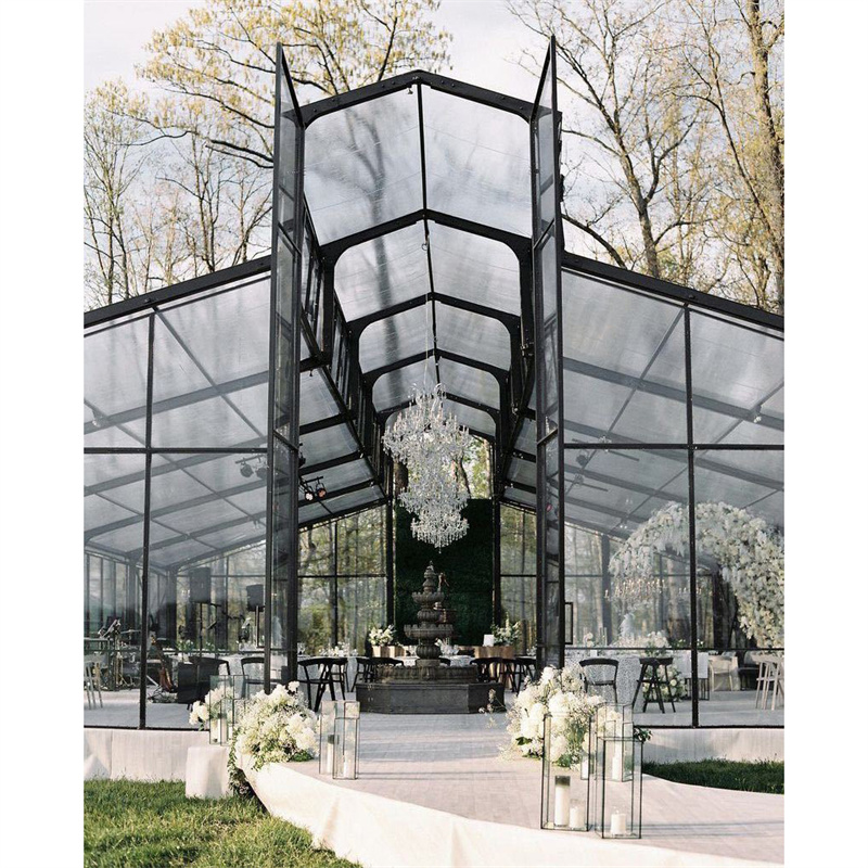 Elegant na ApexView Transparent PVC Marquee