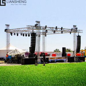 Portable Lighting Stand Truss Display Aluminum Stage Truss Mobile DJ
