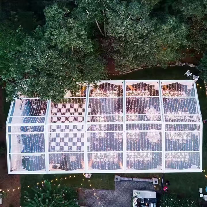 Ibinebentang Outdoor Wedding Party Tent Transparent Aluminum Alloy Event Tent Manufacturer 