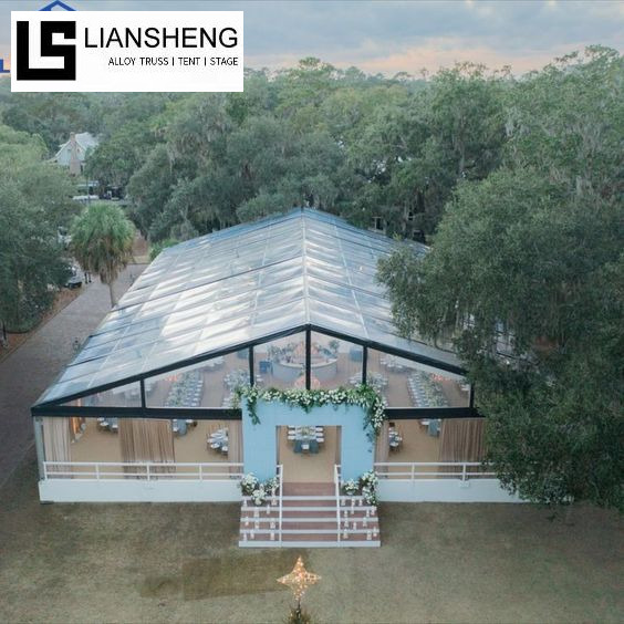 Malaking Transparent na Aluminum Frame Wedding Tent Manufacturer Marangyang Party Event Tent Supplier