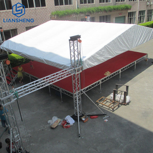 Customized Height Adjustable Height Portable Aluminum Frame Stage Platform para Rentahan